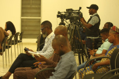 Media Representative at the  Press Release  and briefing of the Lake Chad Climate Justice Youth Fellowship launch