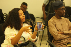 Media Representative at the  Press Release  and briefing of the Lake Chad Climate Justice Youth Fellowship launch
