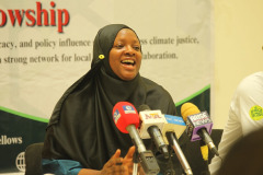 Press Release  and briefing of the Lake Chad Climate Justice Youth Fellowship launch