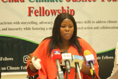 Press Release  and briefing of the Lake Chad Climate Justice Youth Fellowship launch